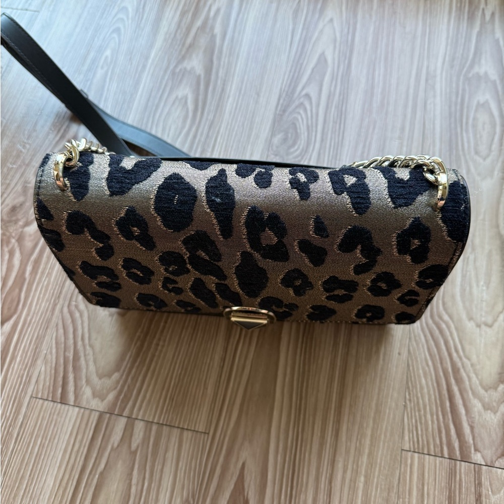 Kate Spade Leopard Print Shoulder Bag - Like New - Picture 11 of 14